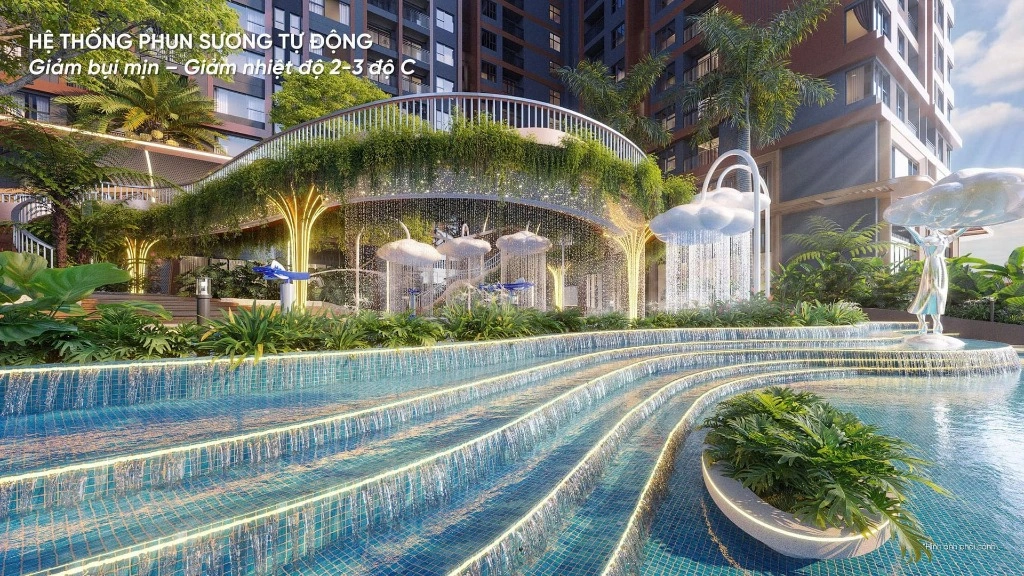 Hệ thống phun sương tự động điều hòa vi khí hậu